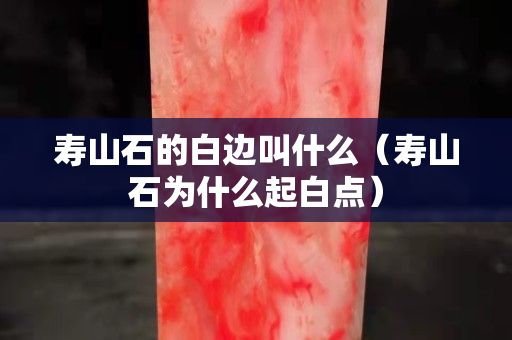 壽山石的白邊叫什么（壽山石為什么起白點）