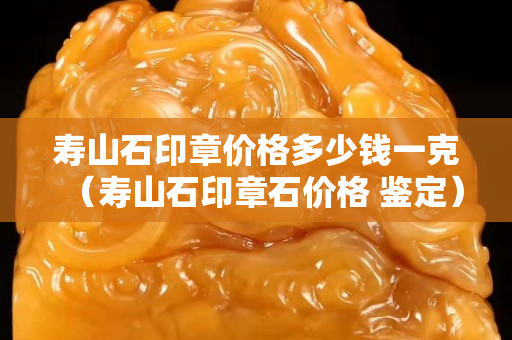壽山石印章價格多少錢一克（壽山石印章石價格 鑒定）