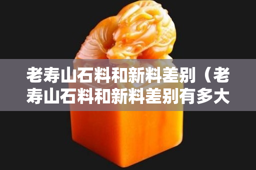 老壽山石料和新料差別（老壽山石料和新料差別有多大）