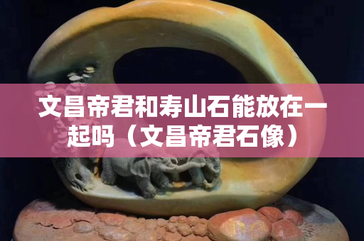 文昌帝君和壽山石能放在一起嗎（文昌帝君石像）