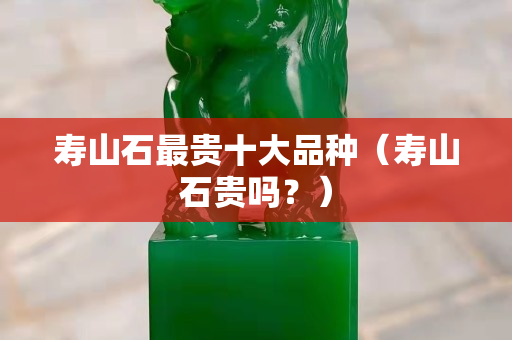 壽山石最貴十大品種（壽山石貴嗎？）