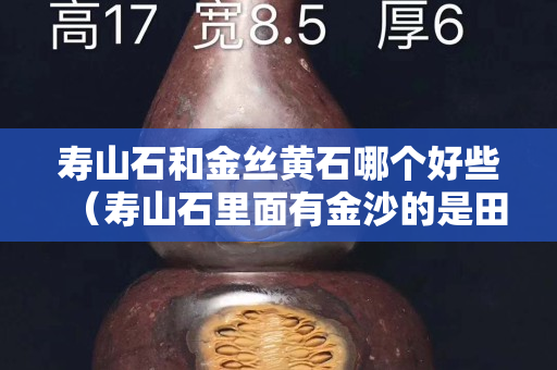 壽山石和金絲黃石哪個好些（壽山石里面有金沙的是田黃石嗎）