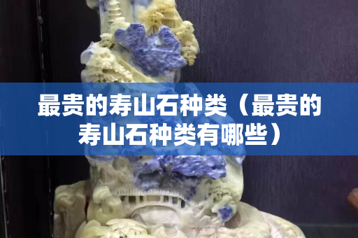 最貴的壽山石種類（最貴的壽山石種類有哪些）