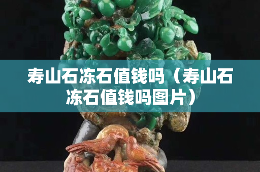 壽山石凍石值錢嗎（壽山石凍石值錢嗎圖片）