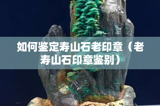 如何鑒定壽山石老印章（老壽山石印章鑒別）