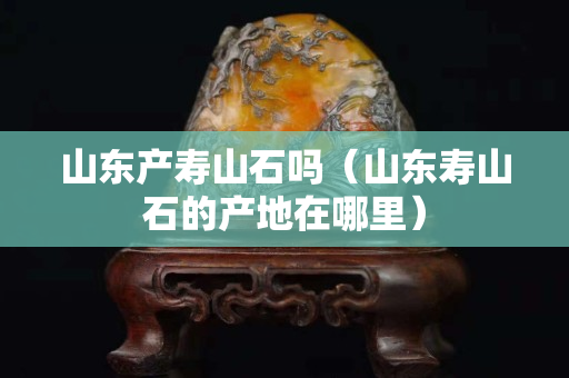 山東產(chǎn)壽山石嗎（山東壽山石的產(chǎn)地在哪里）