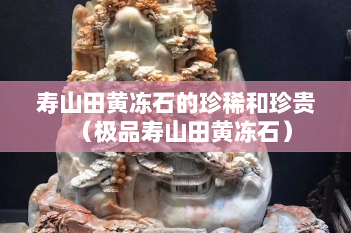 壽山田黃凍石的珍稀和珍貴（極品壽山田黃凍石）