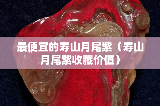 最便宜的壽山月尾紫（壽山月尾紫收藏價值）