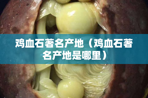 雞血石著名產(chǎn)地（雞血石著名產(chǎn)地是哪里）