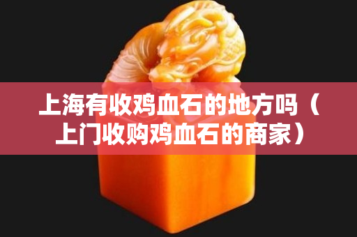 上海有收雞血石的地方嗎（上門收購雞血石的商家）