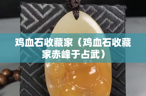 雞血石收藏家（雞血石收藏家赤峰于占武）