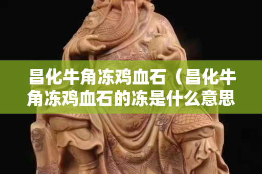 昌化牛角凍雞血石（昌化牛角凍雞血石的凍是什么意思）
