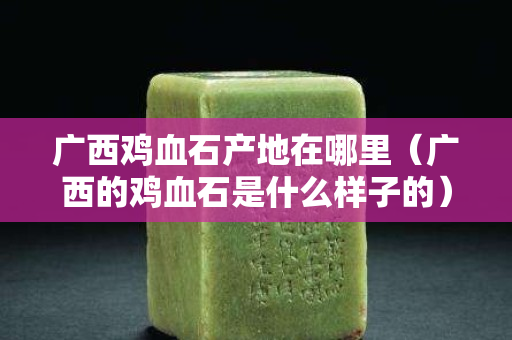 廣西雞血石產(chǎn)地在哪里（廣西的雞血石是什么樣子的）