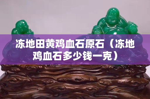 凍地田黃雞血石原石（凍地雞血石多少錢(qián)一克）