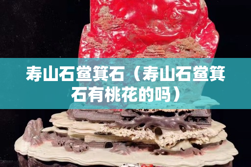 壽山石鱟箕石（壽山石鱟箕石有桃花的嗎）