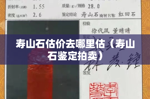 壽山石估價去哪里估（壽山石鑒定拍賣）