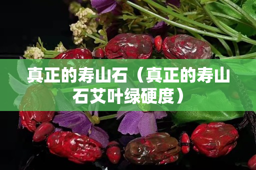 真正的壽山石（真正的壽山石艾葉綠硬度）
