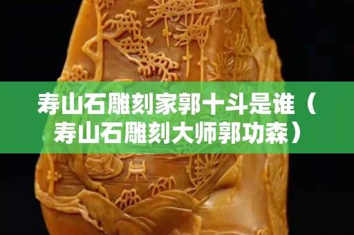 壽山石雕刻家郭十斗是誰（壽山石雕刻大師郭功森）