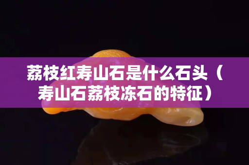 荔枝紅壽山石是什么石頭（壽山石荔枝凍石的特征）