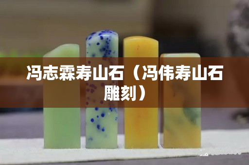 馮志霖壽山石（馮偉壽山石雕刻）