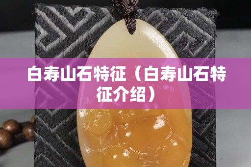 白壽山石特征（白壽山石特征介紹）