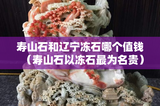 壽山石和遼寧凍石哪個值錢（壽山石以凍石最為名貴）