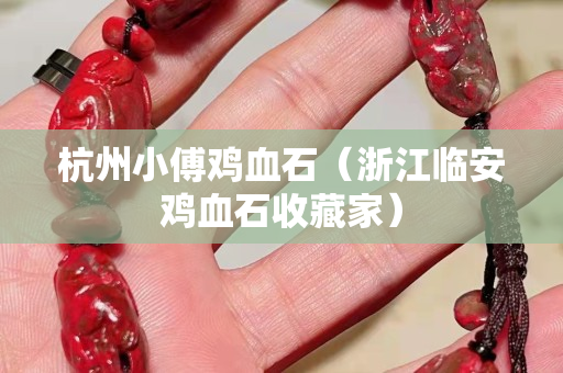 杭州小傅雞血石（浙江臨安雞血石收藏家）