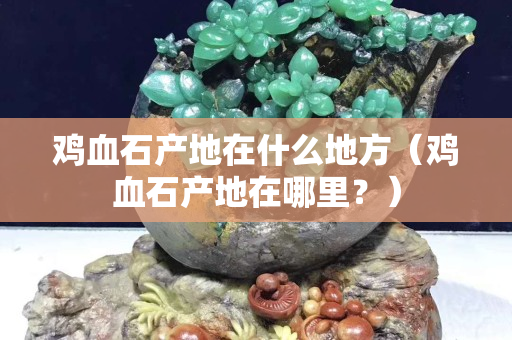 雞血石產地在什么地方（雞血石產地在哪里？）