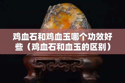 雞血石和雞血玉哪個功效好些（雞血石和血玉的區別）