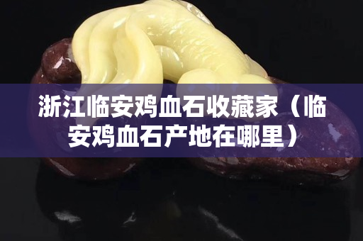 浙江臨安雞血石收藏家（臨安雞血石產地在哪里）