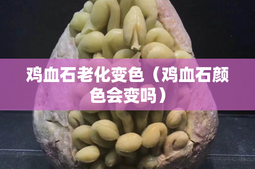 雞血石老化變色（雞血石顏色會(huì)變嗎）