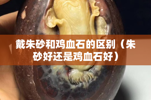 戴朱砂和雞血石的區別（朱砂好還是雞血石好）