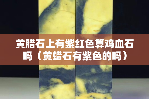 黃臘石上有紫紅色算雞血石嗎（黃蠟石有紫色的嗎）