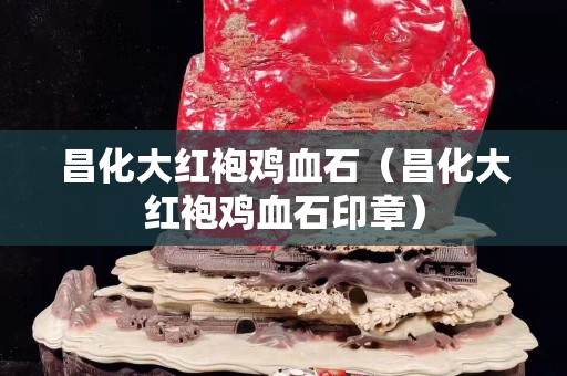 昌化大紅袍雞血石（昌化大紅袍雞血石印章）