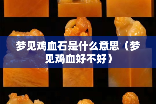 夢(mèng)見雞血石是什么意思（夢(mèng)見雞血好不好）