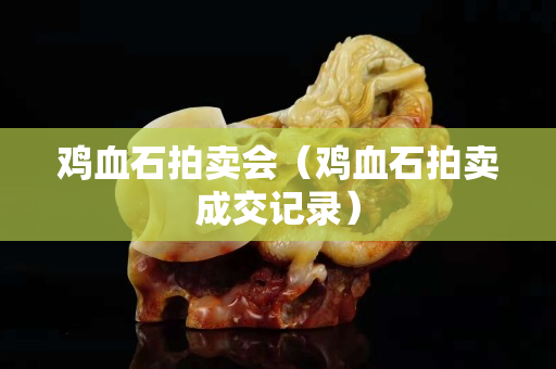 雞血石拍賣會（雞血石拍賣成交記錄）