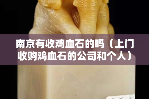 南京有收雞血石的嗎（上門(mén)收購(gòu)雞血石的公司和個(gè)人）