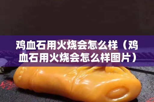 雞血石用火燒會怎么樣（雞血石用火燒會怎么樣圖片）