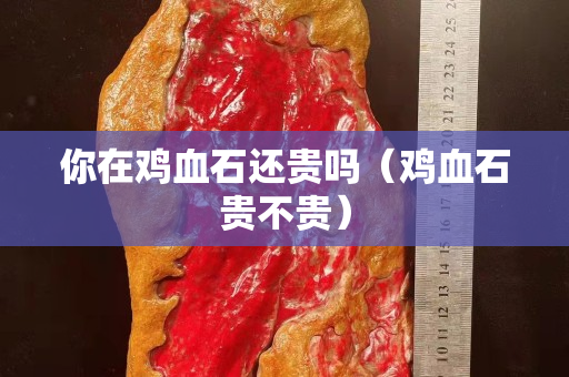你在雞血石還貴嗎（雞血石貴不貴）