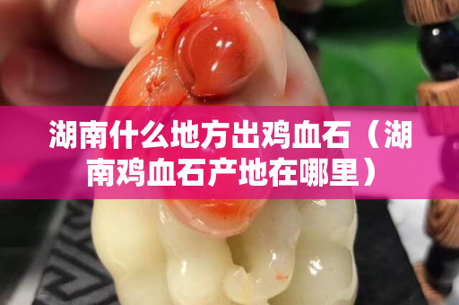 湖南什么地方出雞血石（湖南雞血石產地在哪里）