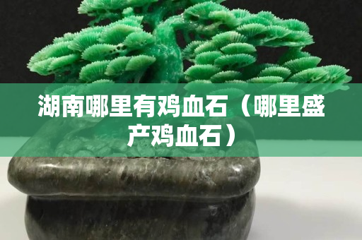湖南哪里有雞血石（哪里盛產雞血石）