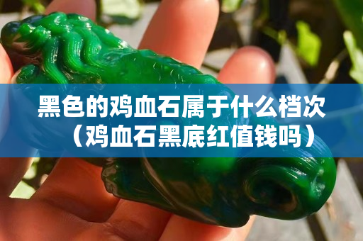 黑色的雞血石屬于什么檔次（雞血石黑底紅值錢嗎）