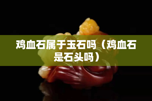 雞血石屬于玉石嗎（雞血石是石頭嗎）