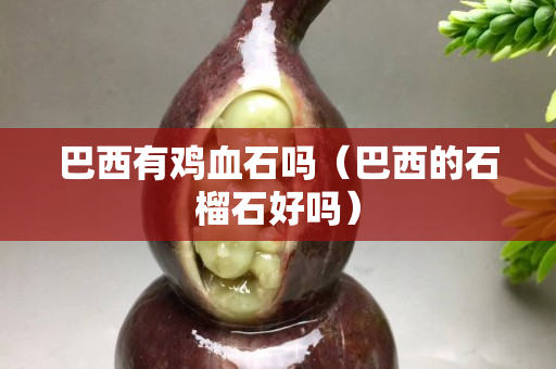 巴西有雞血石嗎（巴西的石榴石好嗎）
