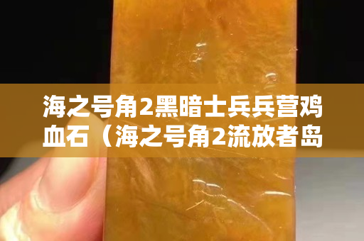 海之號角2黑暗士兵兵營雞血石（海之號角2流放者島嶼雞血石）