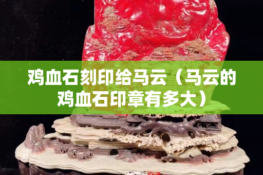 雞血石刻印給馬云（馬云的雞血石印章有多大）