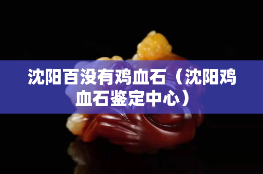 沈陽百沒有雞血石（沈陽雞血石鑒定中心）