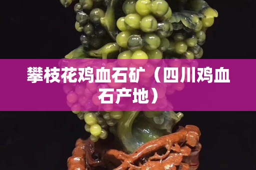 攀枝花雞血石礦（四川雞血石產(chǎn)地）