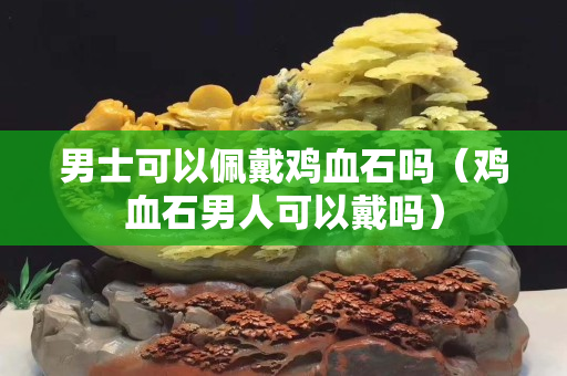 男士可以佩戴雞血石嗎（雞血石男人可以戴嗎）
