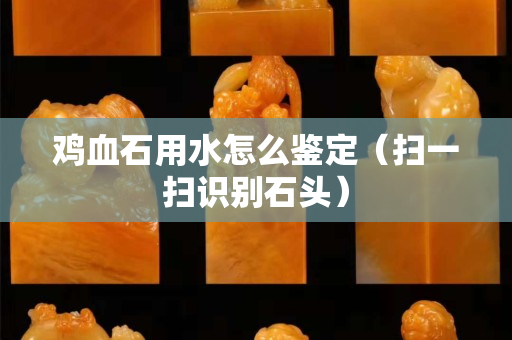 雞血石用水怎么鑒定（掃一掃識別石頭）